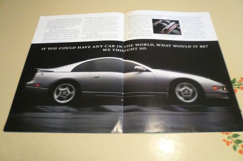 1991 Nissan Sales Brochure Vintage, US $7.99, image 4
