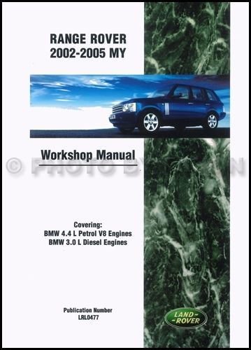 Range rover shop manual 2002 2003 2004 2005 land rover repair service workshop