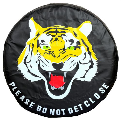 Tiger image spare wheel cover tire covers 17&#034; for all car