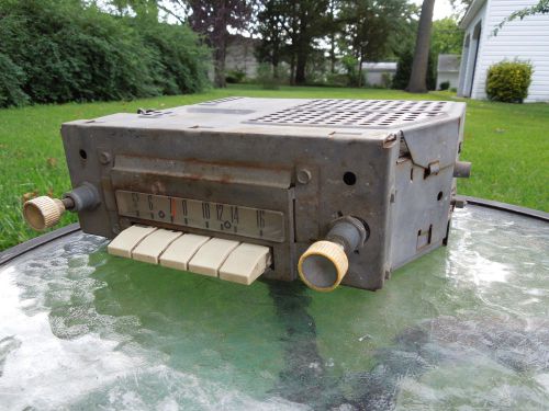 1958 ford fairlane custom am radio 84bf vintage headunit