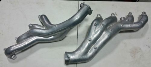 Ford factory cast iron exhaust headers - full size - high perf  390 406 427 fe