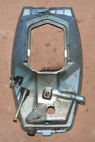 H1w1377 1974 evinrude 9.9 hp 104245 lower engine cover pn 0386081 fits 1974-1976