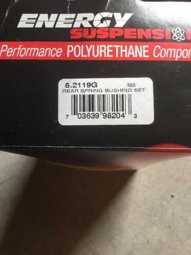 Energy suspension rear leaf spring bushing set 5.2119g