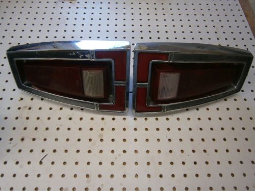 1969 mercury comet tail light assemblies