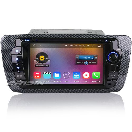 7&#034; hd quad core android 5.1 car dvd gps dvr 3g wifi dtv-in for seat ibiza 4010mo