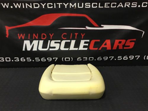 1970-71 dodge challenger front bucket seat foam bun cushion bottom no reserve!!!