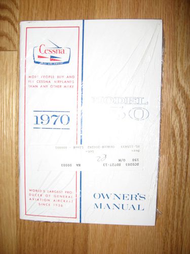 1970 cessna 150 owner&#039;s manual new
