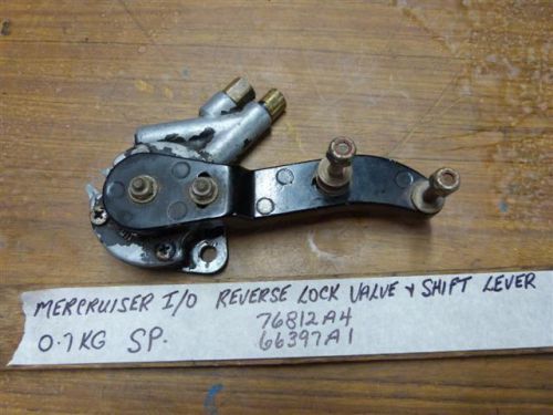 Mercruiser gm ford reverse lock valve &amp; shift lever w/o cut out switch