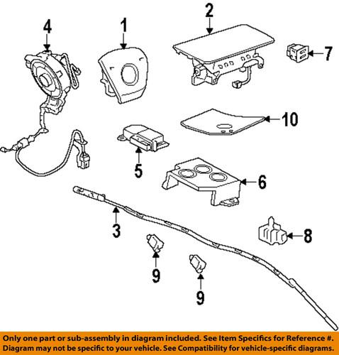 Gm oem 25966966 air bag-clockspring