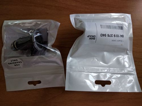 Bmw dual usb cigarette lighter charger iphone ipod charging adaptor new oem