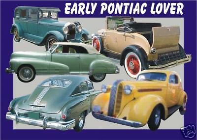 Early pontiac   car mousepad  collector (patternsrus)