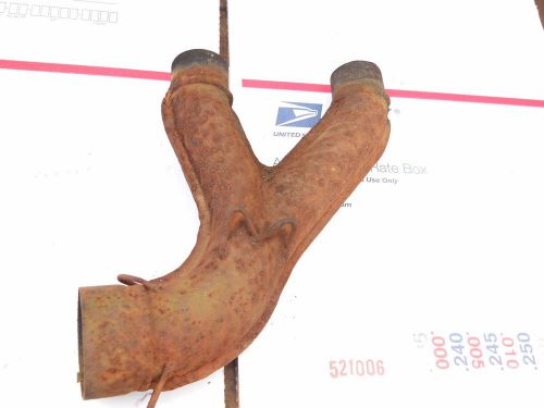 1977 skidoo 340 everest electric parts: exhaust y - pipe