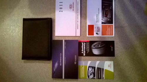 11 2011 kia sorento owners manual
