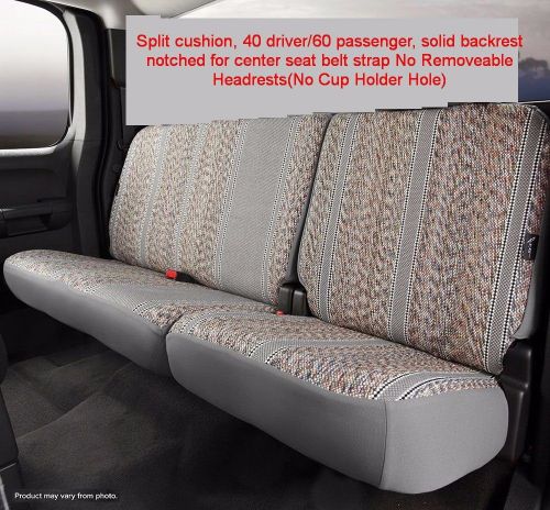 Fia custom rear seat cover split cushion fits: 11-14 ford f-series super duty