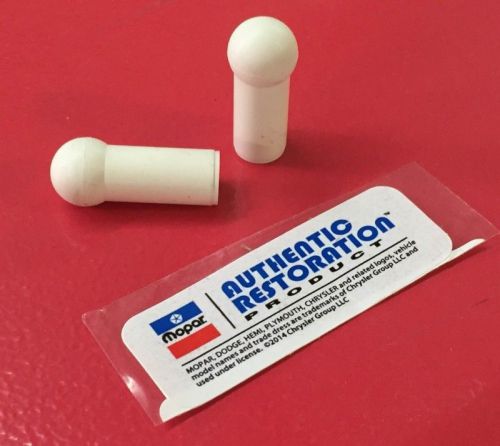 Sun visor rubber tips for a-body b-body e-body  - usa authentic mopar