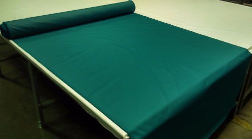 Teal green outdoor marine pro canvas duck awning boat fabric polyester 60&#034;w