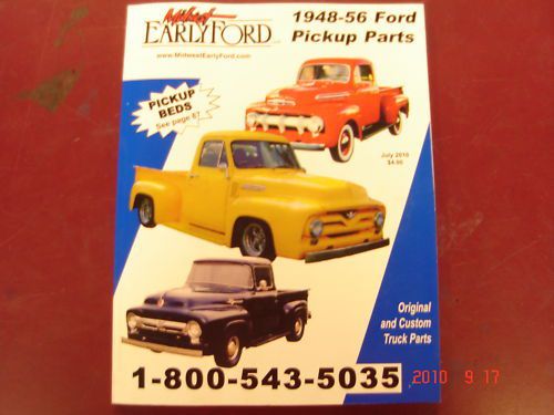 1950-1956 ford f-1 f-100 complete bed floor kit. stainless. red oak. 8 board kit