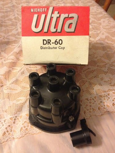 Niehoff distributor cap dr-60 new, fits 1963-1974 amc,jeep,ih,gm,gmc,checker