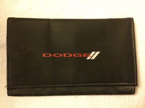 Dodge car wallet for glove compartment