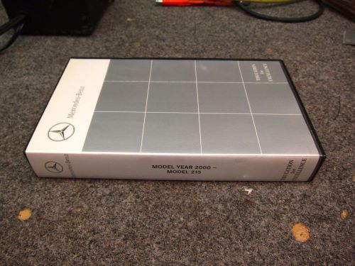 Mercedes benz model 215 tech intro vhs tape model year 2000 s-class coupe