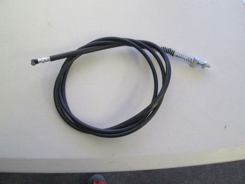 Gas scooter rear brake cable w/tensioner 72&#034; long for tpgs-808,814 150cc/250cc