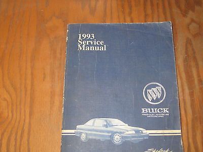 1993 buick skylark factory shop service manual