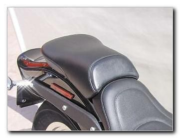 Danny gray ds301-2 weekday solo pillion pad touring harley flst/fxst 00-06