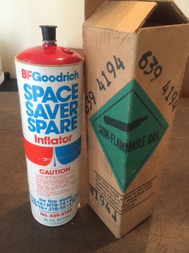 Bf goodrich space saver inflator mint! full unused gm mopar plymouth chrysler