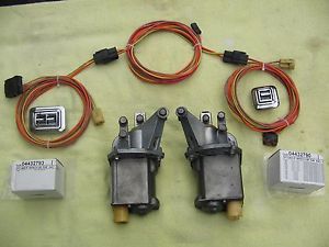 Power electric vent window system 65 66 67 68 cadillac buick chevy olds pontiac