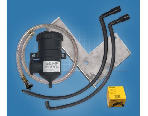 New mann+hummel provent oil catch can kit for nissan navara 4x4 d23 st np300