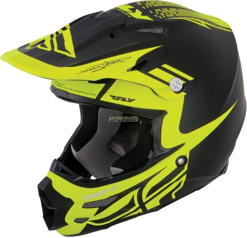 Fly f2 carbon dubstep helmet matte black/hi-viz