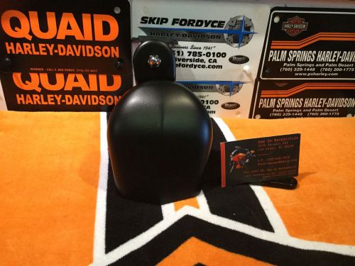 Oem harley matte black horn assembly sportster dyna fxr