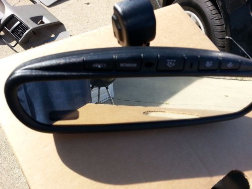 2004-2008 nissan maxima rear view mirror auto dim homelink oem