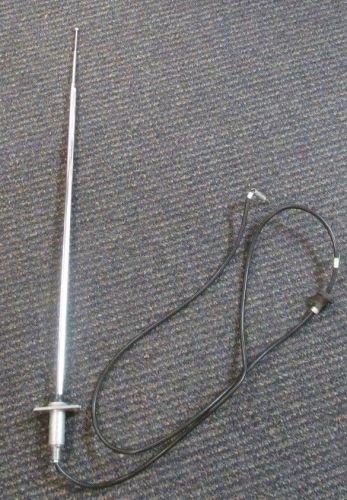 1968-73 mustang &amp; full size mercury ford re-issue tear drop antenna w/. cable
