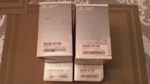 Hyundai,kia,santa fe,sonata,entourage ( 4 ) factory oil filters 3.3l,3.8l eng