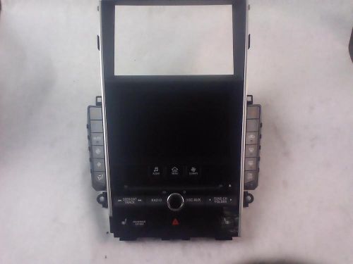 14 1516 infiniti q50 heat/ac controller with lower touch screen (14 speaker opt)