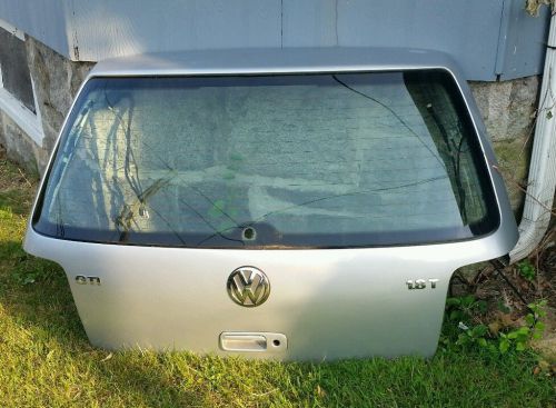 Mk4 vw 99-05 gti golf trunk hatch lid liftgate reflex silver