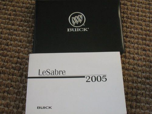 2005 / 05 buick lesabre owners manual    nice!!