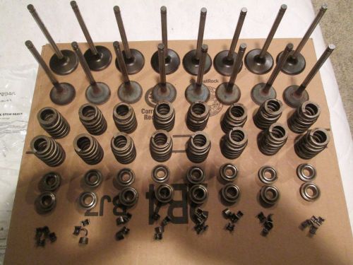 Chevrolet intake/exhaust valves, springs, rotators and keepers 4.8 vortec