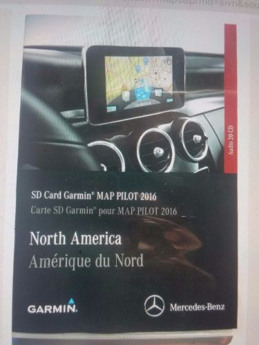 Mercedes-benz garmin map pilot sd card 2016 cla/gla/cls/gle - north america