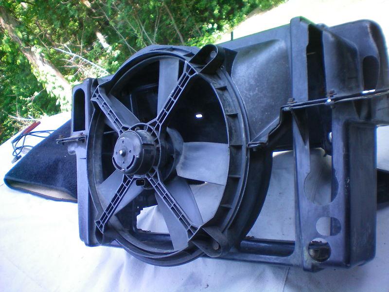 1985 1986 1987 1988 1989 corvette shroud assembly with  cooling fan,others