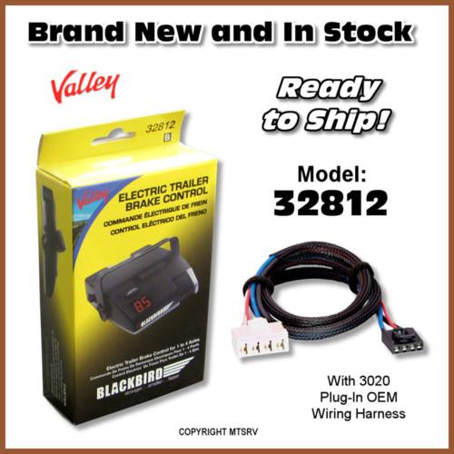 Sell VALLEY BLACKBIRD Trailer Brake Controller w/3020 DODGE OEM Harness