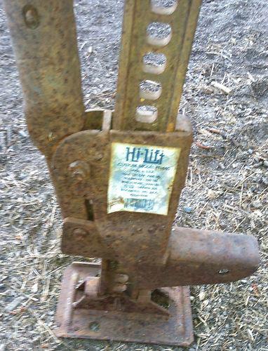 3.5 ton 48" hi-lift farm jack bumper  7000 lbs tractor lift custum model hi 480