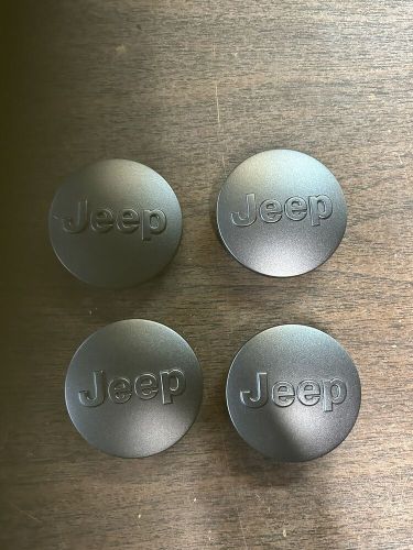 4 OEM Jeep Center Caps Grand Cherokee Wrangler Compass 1LB77TRMAC, US $10.00, image 2