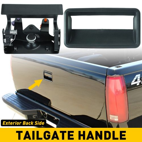 Black Tailgate Handle & Bezel for Chevy GMC CK 1500 2500 3500 Pickup Truck EOR, US $19.99, image 3