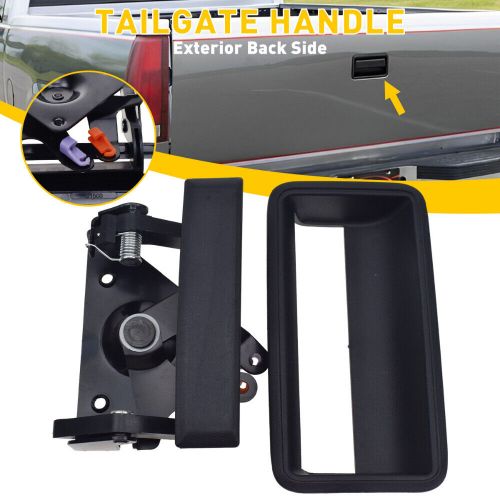 Black Tailgate Handle & Bezel for Chevy GMC CK 1500 2500 3500 Pickup Truck EOR, US $19.99, image 11