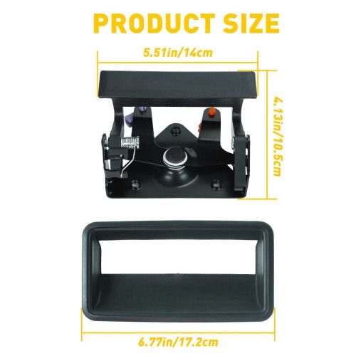 Black Tailgate Handle & Bezel for Chevy GMC CK 1500 2500 3500 Pickup Truck EOR, US $19.99, image 13