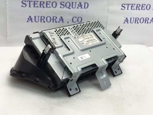 Acura tl information display screen navigation oem 39810-tk4-a010-m1 &#034;ac698&#034;