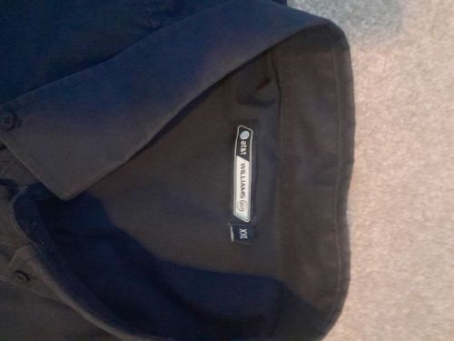 Rare williams formula one 1 team pit shirt with sponsors size xxl pit 2 pit 26"