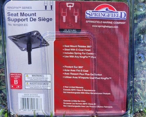 Boat seat pin mounts 3/4", (2) * and with (2) aluminum 3/4", 7" x 7 sockets